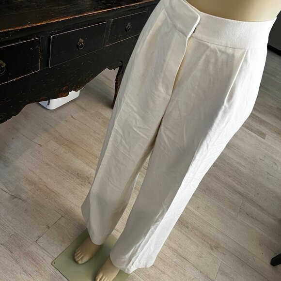 Massimo Dutti lightweght wool blend trousers - Picture 6 of 8